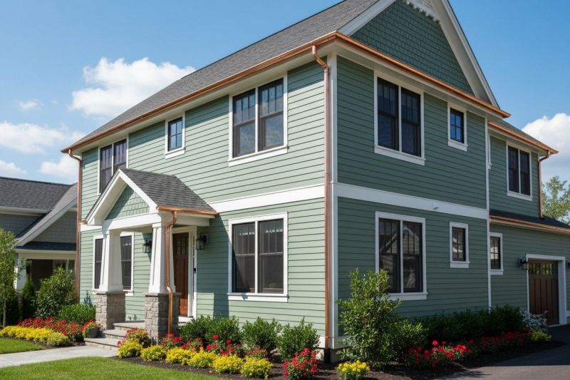 Copper Gutter Replacement