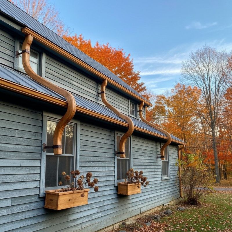 Round Gutters Installation